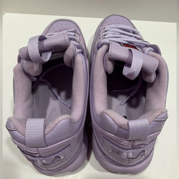Fila Women’s Disruptor II Embroidery Sneaker - Womens Size 9 - Picture 7 of 10